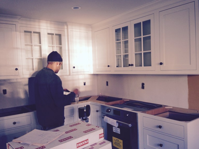 building a new kitchen