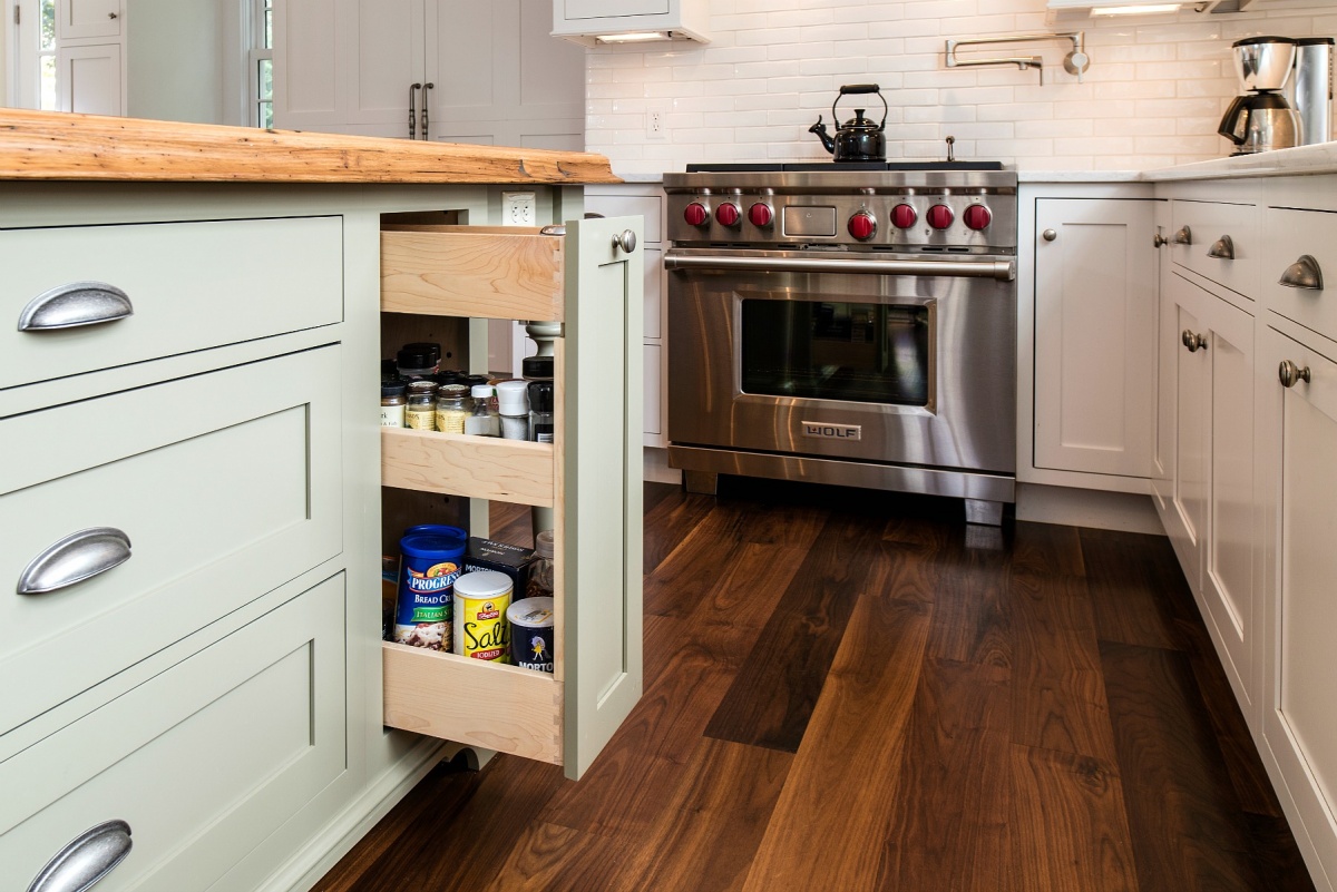 kitchen cabinets and appliances